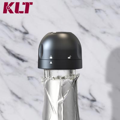 China 2020 Food Grade Plastic Bottle Sustainable ABS Christmas Champagne Stoppers Pump Cap for sale