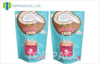 China High Barrier Food Packaging Plastic Bags Stand Up Resealable Pouches for sale