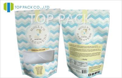 China BPA Free Plastic Food Packaging Bags Custom Printed Stand Up Pouches for sale