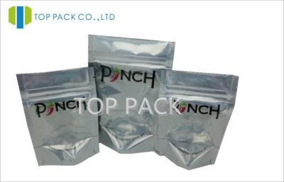 China A Series Of Chili Foil Clear Food Packaging Bags Silver Zip Lock for sale