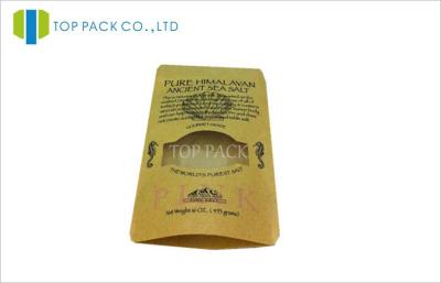 China MOPP Lined Kraft Paper Packaging Custom Shaped Clear Window for sale