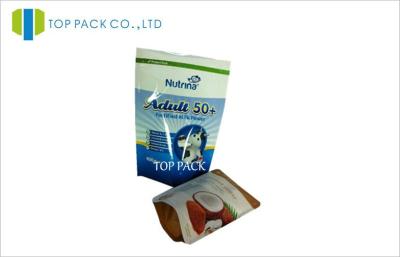 China Milke Powder Food Flour Packaging Bags Aluminum Foil Shiny Printing Finish for sale