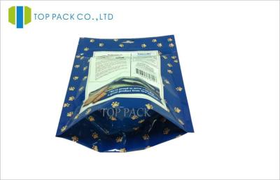 China Laminated Pet Foil Stand Up Zip Pouch Excellent for isolation for sale