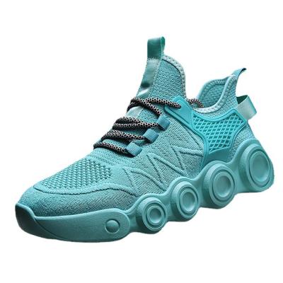 China Shoes New 2021 Fashion Trend Trend Casual Shoes Anti-slippery Fly-woven Men's Comfortable Fly-woven Sports Shoes for sale