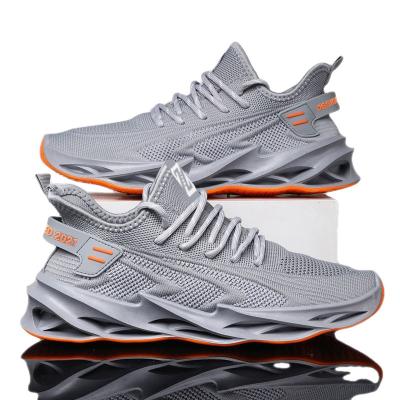 China New autumn and winter running shoes men's sports Anti-slippery shoes driving breathable woven sports shoes men for sale