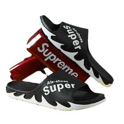 China Trend Anti-slippery Men's Fashion Slippers Summer Indoor Flip Flops for sale