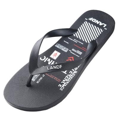 China 2021 Summer New Men's Anti-slippery Flip Flops Anti-slippery Fashion Beach Wear Beach Rubber Outdoor Sandals and Slippers for sale