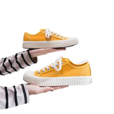 China Fashion Trend Canvas Student Korean Fashion Sneakers Net Red Cloth Low Top Shoes for sale