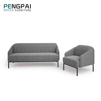 China Pengpai Simple Design Style Sofa Upholstery Fabric Modular Gray European Sofa for sale