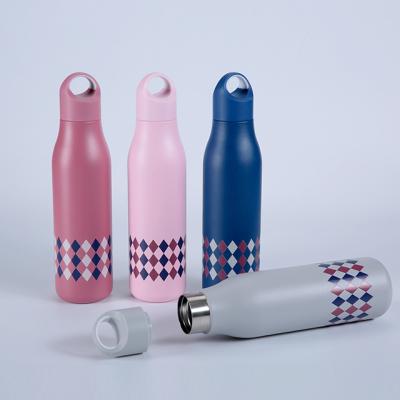 China HAODA PORTABLE Hot Sale Double Wall Vacuum Insulated Stainless Steel Custom Vacuum Sealed Water Bottle for sale