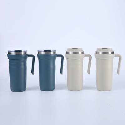 China PORTABLE Double Wall Insulated Stainless Steel Wine Tumbler Support OEM With Handle for sale