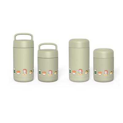 China PORTABLE Stainless Steel Vacuum Insulated Food Jar /food Thermal Flask for sale