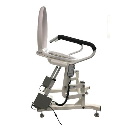 China Hot Selling Commode Standing Aid Power Toilet Seat Lift Commode Transfer Seat For Disable And Patient for sale