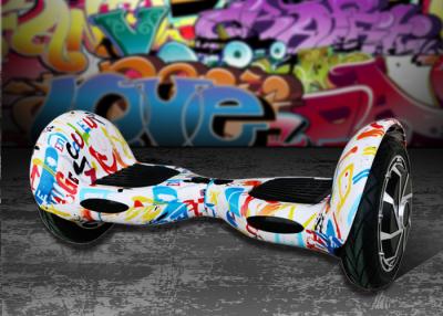 China Colored Self Balancing Electric Skateboard 10 inch Art Graffitti Painting for sale