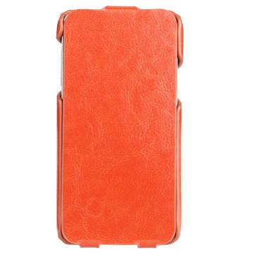 China Stylish Vertical PU Vertical orange Samsung Cell Phone Cases For Women /  Men for sale