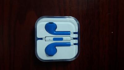 China Blue in ear Stereo Bluetooth Headset 3.5mm earbuds for Iphone4s / Iphone5s for sale