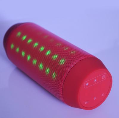 China Wireless Streaming Pulse 360 Degree Colorful LED Bluetooth Speaker 79*182mm for sale