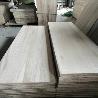 China Good Quality Outdoor Paulownia Wood Panel Sanded Paulownia Wood Panel Factory for sale