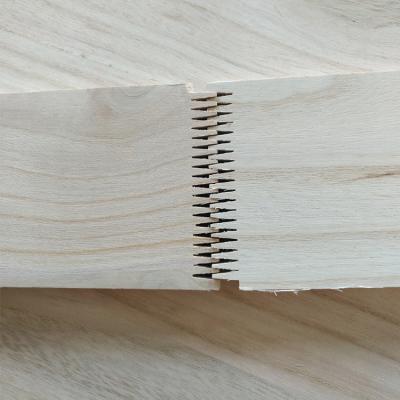 China Paulownia Modern Finger Joint Solid Panel For Wood Ceiling for sale