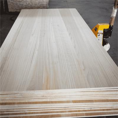 China Contemporary Solid Wood Board Paulownia Finger Jointed Panel Paulownia Lumber Prices Sawn Wood Timber for sale