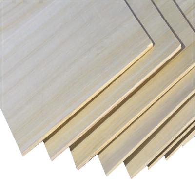 China Modern custom size paulownia wood panel natural wood handmade paulownia furniture panels for sale