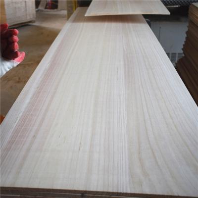 China 100% eco-friendly solid wood custom paulownia board paulownia furniture custom panels buy for sale