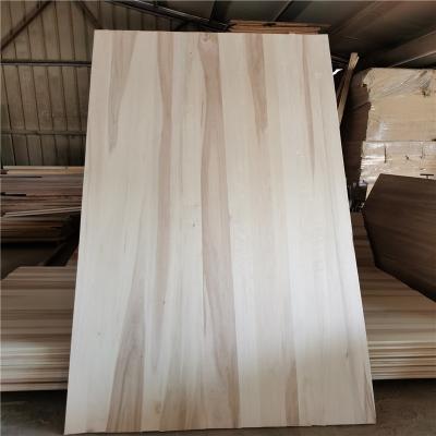 China 100% eco-friendly wholesale paulownia wood panel wood lumber for furniture for sale