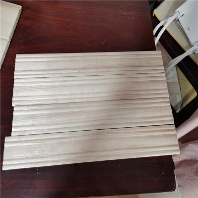 China Modern wood board design panel paulownia wood edge glued solid wood panel paulownia solid wood panel for sale