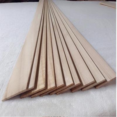 China 100% eco-friendly supply poplar factory solid wood slat prices for sale