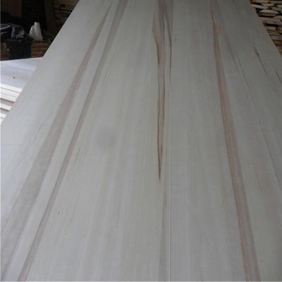 China Contemporary Solid Wood Types Poplar Timber Veneer Treated Lumber Fir Joint Paulownia Finger Board for sale