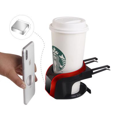 China Brief & Multi Functional Fixed Mobile Phone Holder Single Magnet Car Holder Beverage Cup Water Outlet Car Hanging Cup Hanging Cup Drinks Holder for sale