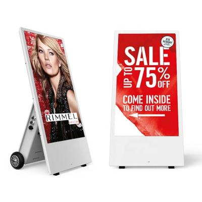 China 43 Inch Outdoor Digital Signage USB Floor Standing Waterproof Advertising Computer Display Kiosk Media Player for sale