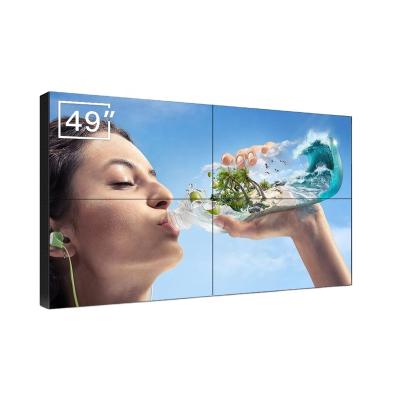 China SDK Goodview 49 Inch 3x3 Bezel Media Ad Player Narrow LCD Monitor Advertising Display Video Wall for sale