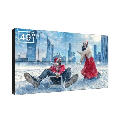 China SDK Goodview 49 inch 3*3 2*2 mounted lcd combination freestanding digital signage video wall for shopping malls for sale