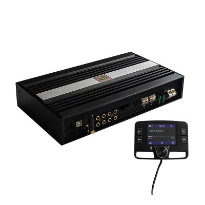 China HD Media Player OEM DSP Processor 1000w High Fidelity 8 Channel Power Amplifier Car Audio for sale