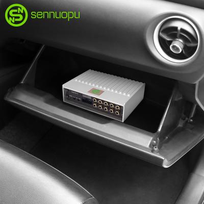 China Aluminum Alloy Sennuopu Amplificador de Audio Car Amplifier Monoblock DSP Power Amplifier Car Audio for sale