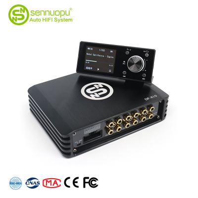 China Sennuopu DSP Power Amplifier Car Processor 4 Channel Car Audio Professional Amplifiers 182*132*45mm for sale