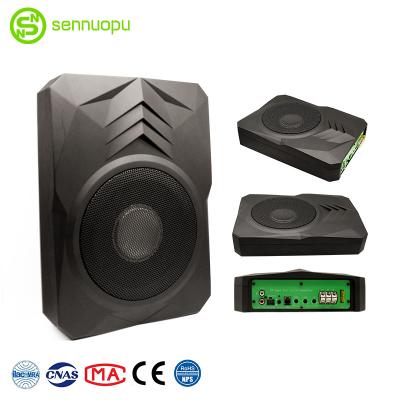 China 8 Inch Sennuopu Car Body Aluminum Sound Car Under Seat Woofer Stereo Subwoofer For Built In Amplifier for sale