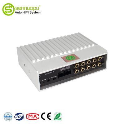 China Hot Selling Aluminum Alloy Sennuopu Car Speaker Player Car Amplifier 4 Channel With DSP Audio Processor for sale