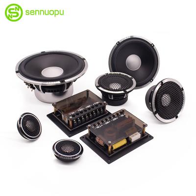 China Upgrade Sennuopu SK-8 Sound Car Audio Speakers 6.5 Inch Woofer 3 Way Bass Speaker 2 Inch Tweeter Car Speakers for sale