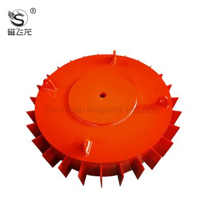 China Moto Magnetic Separator Machine For Dry Conveyor Belts Iron Ore Magnetic Separator for sale