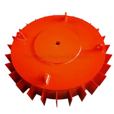 China Electromagnetic Separator Conveyor Belt Suspension Moto Magnet Chuck Belt Electromagnetic Type for sale