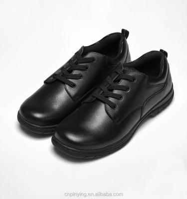 China 2020 Anti-slippery the new anti-slippery black boy school shoes children's shoes child's shoes for sale