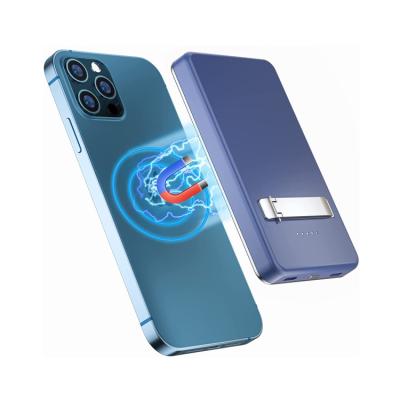 China Support 2021 Latest Fast Charging Slim Design For Iphone 12 Fast Charging Function 15W Wireless Power Bank With PD20W for sale