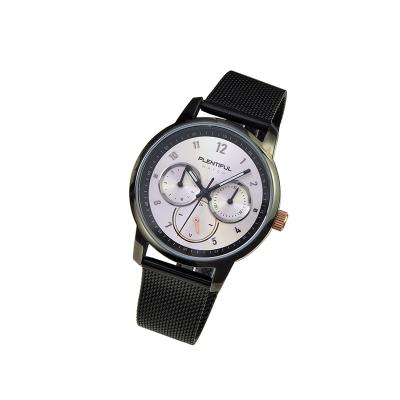 China Mens Vintage Watch Build Your Own Brand Big Dial Mens Watch 5ATM Water Resistant Chronograph Wrist Watch for sale