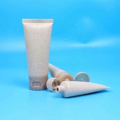 China 100G 100Ml Cosmetic Skin Care Wheat Biodegradable Straw Case Tube for sale