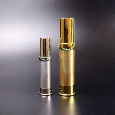 China Airless Dispenser Bottles 30Ml Rose Gold Airless Pump Airles Bottle for sale