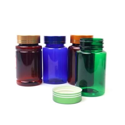 China Medicine 30 Pill Plastic Pill Bottle 60 80ml Clear Empty Pharmaceutical Factory Direct Selling PET Bottle Plastic Pill Bottle for sale