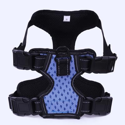 China Padded Dog Harness Deluxe Reversible Custom Adjustable No Pull Dog Harness Vest For Dogs for sale