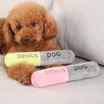 China Viable Wholesale Manufacturer Indestructible Plush Squeaky Chew Set Dog Toys for sale